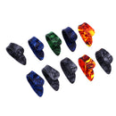 10 Pieces Plectrum Finger Picks Thumb for Acoustic Electric Guitar Accessories Random Color