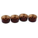 Replacement 4x Coffee Speed Control Knob Button For LP Les Paul Electric Guitar Parts