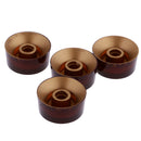 Replacement 4x Coffee Speed Control Knob Button For LP Les Paul Electric Guitar Parts