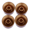 Replacement 4x Coffee Speed Control Knob Button For LP Les Paul Electric Guitar Parts