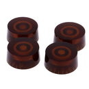 Replacement 4x Coffee Speed Control Knob Button For LP Les Paul Electric Guitar Parts