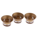 Tone Volumn Control Knob Button with Number For Sq ST Electric Guitar Set of 3