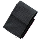 1x 9v Flat Guitar Bass Battery Holder Cover Bag Nylon Container Instrument Accessories