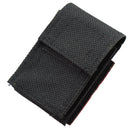 1x 9v Flat Guitar Bass Battery Holder Cover Bag Nylon Container Instrument Accessories