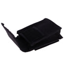1x 9v Flat Guitar Bass Battery Holder Cover Bag Nylon Container Instrument Accessories