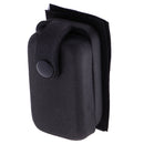 Electric Guitar Bass Parts Active Pickup Battery Cover PU Bag Holder 9V Compartment - Black