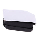 Electric Guitar Bass Parts Active Pickup Battery Cover PU Bag Holder 9V Compartment - Black