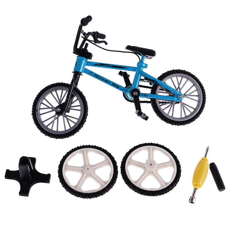 1/24 DIY Simulation Model Bike Bicycle Toys for Train Railway Park Streetscape Layout
