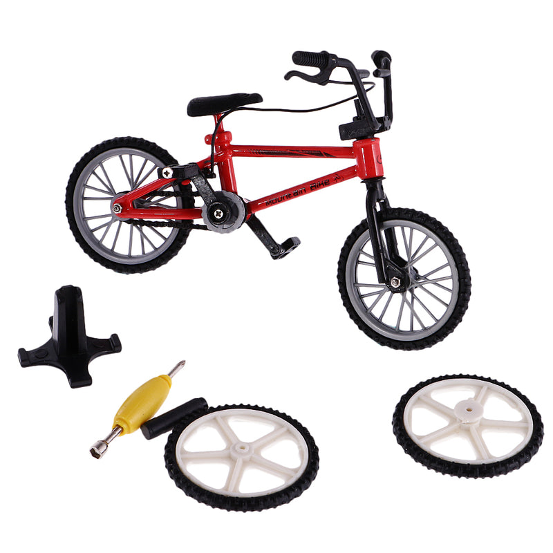 1/24 DIY Simulation Model Bike Bicycle Toys for Train Railway Park Streetscape Layout
