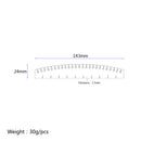 Piano Steel Tool Wire Thickness Measurer Tester Ruler Gauge Diameter Measure