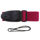 Adjustable Guitar Strap for Folk/Classical/Electric Guitar Bass Patrs 140cm Fuchsia
