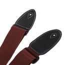 Adjustable Guitar Strap for Folk/Classical/Electric Guitar Bass Patrs 140cm Coffee