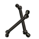 2 Pieces Black Stainless Steel Drive Shaft Drive Axle 93-113mm for RC Crawlers 1/10 D90 SCX10