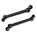 2 Pieces Black Stainless Steel Drive Shaft Drive Axle 105-150mm for RC Crawlers 1/10 D90 SCX10