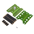 Adjustable Rotate 360 Aluminum Alloy 1/10 1/8 Scale RC Car Truck Repair Station Work Stand Assembly Platform Green