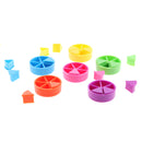 Replacement Parts Math Fractions Board Games Pie Pieces Lot Early Math Numeracy Teaching Learning Material Toy DIY Gift