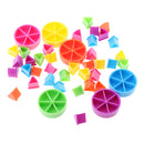 Replacement Parts Math Fractions Board Games Pie Pieces Lot Early Math Numeracy Teaching Learning Material Toy DIY Gift