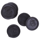 Set of 24 Pieces Plastic Currency Chips Poker Casino Chips Board Game with Crown Pattern DIY Craft Party Fun Black