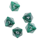 10 pieces 8 Sided Dice D8 Polyhedral Dice for Dungeons and Dragons Party Table Games Green