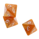 10 pieces 8 Sided Dice D8 Polyhedral Dice for Dungeons and Dragons Party Table Games Coffee New