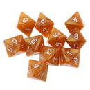 10 pieces 8 Sided Dice D8 Polyhedral Dice for Dungeons and Dragons Party Table Games Coffee New