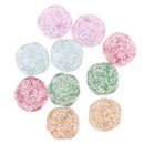 10PCS Translucent D16 Dice for Dungeons and Dragons Table Games Bright Dice