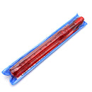 Durable 8-hole Translucent Recorder Clarinet for Kids Musical Toy 329mm Red