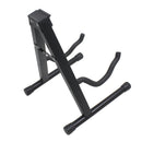 Durable A-Frame Support Stand for Bass Electric/ Wooden Guitar Display Holder Black