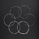 Set of 6 Pieces E-B-G-D-A-E for Acoustic Guitar Strings Accessory Copper Alloy Musical Instrument Parts