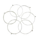 Set of 6 Pieces E-B-G-D-A-E for Acoustic Guitar Strings Accessory Copper Alloy Musical Instrument Parts