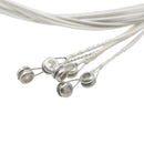 Set of 6 Pieces E-B-G-D-A-E for Acoustic Guitar Strings Accessory Copper Alloy Musical Instrument Parts