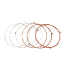 6 Pieces Phosphor Bronze Alloy Guitar Strings Set for Acoustic Guitar Musical Instrument Accessory Parts