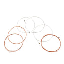 6 Pieces Phosphor Bronze Alloy Guitar Strings Set for Acoustic Guitar Musical Instrument Accessory Parts