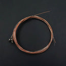 6 Pieces Phosphor Bronze Alloy Guitar Strings Set for Acoustic Guitar Musical Instrument Accessory Parts