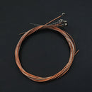 6 Pieces Phosphor Bronze Alloy Guitar Strings Set for Acoustic Guitar Musical Instrument Accessory Parts