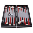 Professional Chess 3 In 1 Magnetic Board Chess Checkers Backgammon Set 31.5x15.6cm/12.4x6.14inch Classic Entertainment Toy