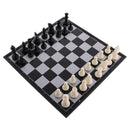 Professional Chess 3 In 1 Magnetic Board Chess Checkers Backgammon Set 31.5x15.6cm/12.4x6.14inch Classic Entertainment Toy