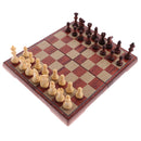 Set of Chess Folding Magnetic Board Chess Pieces Game Kids Intelligent Development Home Leisure Game 31.5x27cm/12.4x10.6inch