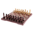 Set of Chess Folding Magnetic Board Chess Pieces Game Kids Intelligent Development Home Leisure Game 31.5x27cm/12.4x10.6inch