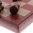Set of Chess Folding Magnetic Board Chess Pieces Game Kids Intelligent Development Home Leisure Game 31.5x27cm/12.4x10.6inch