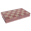 Set of Chess Folding Magnetic Board Chess Pieces Game Kids Intelligent Development Home Leisure Game 31.5x27cm/12.4x10.6inch