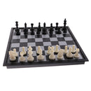 Professional Magnetic HIPS Board Chess Checkers Backgammon 3 In 1 Set 24.6x12.3cm Classic Toy Home Leisure Board Game
