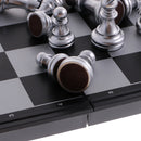 Portable Chess Folding Magnetic Board Chess Pieces Game Set DIY Kids Intelligent Development Home Entertainment Kids Gift