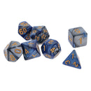 35PCS Polyhedral Dice 16mm for Dungeons and Dragons D20 D12 D10 D8 D6 D4 DND MTG RPG Games