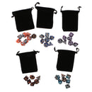 35PCS Polyhedral Dice 16mm for Dungeons and Dragons D20 D12 D10 D8 D6 D4 DND MTG RPG Games
