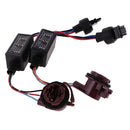 2x 3157-A LED Decoder Adapter Anti Hyper Flashing Warning Error Canceller Kit