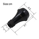 Durable Practice Straight Cup Mute Silencer Sourdine for Trumpet Parts Accessory Black