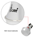 Durable Practice Straight Cup Mute Silencer Sourdine for Trumpet Parts Accessory Silver