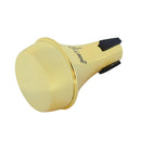 Durable Practice Straight Cup Mute Silencer Sourdine for Trumpet Parts Accessory Golden