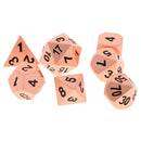 7 Metal Polyhedral Multi-sided Dice Die for RPG Dungeons&Dragons Game Copper